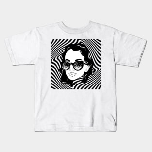 woman abstraction Kids T-Shirt